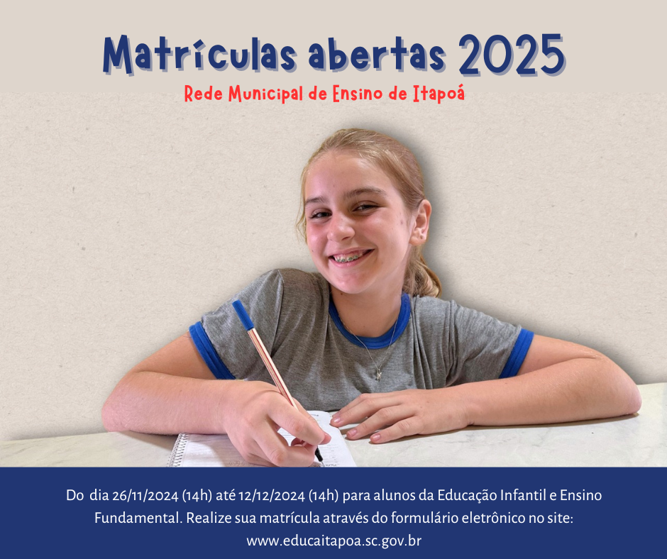 MATRICULAS NOVAS 2025