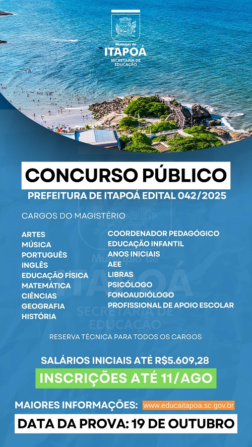 concurso publico Itapoá